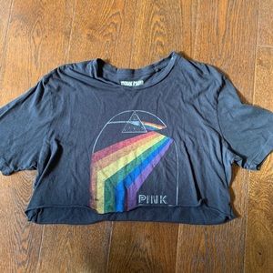 Women’s Pink Floyd crop top Size medium.